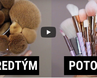 Ako čistiť štetce na makeup? Stačia vám 3 domáce ingrediencie.